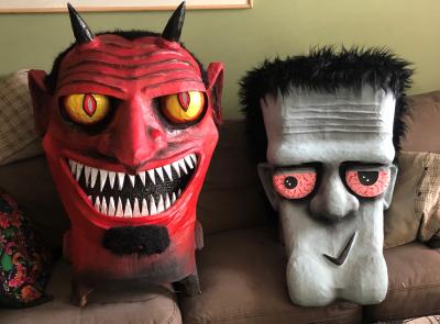 "Halloween Masks" by Ricky Patassini