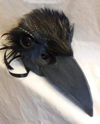 "Raven mask" by Allie Scott