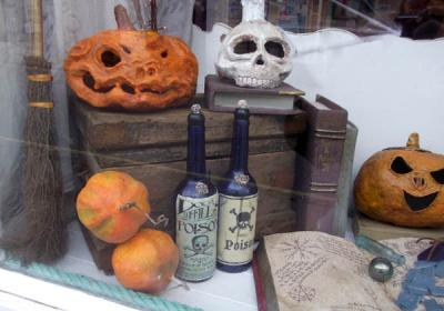 "My Galleries halloween window" by Allie Scott