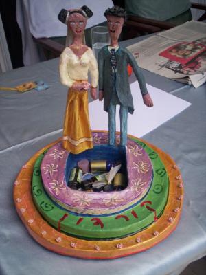 "bride&groom cake" by Libi Fadlon