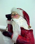 Santa, closer view by Jeanette Malinchok