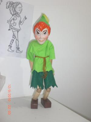 "Peter Pan - Head Papier Mache" by Jorge Eduardo