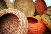 recycled paper baskets by Guy Lougashi