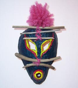 "Miniature Mask 328" by Marius Ilgunas