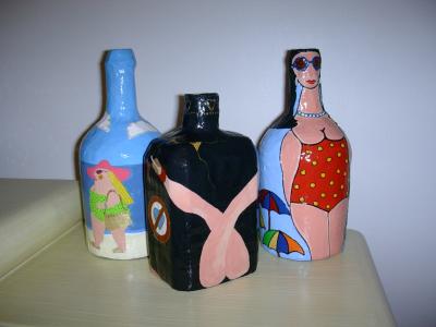 "bottles" by Beatriz Petraru