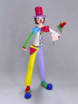 "Romantic Clown" by Beatriz Petraru
