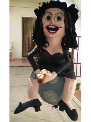 "Witch piñata" by Claudia Clemente