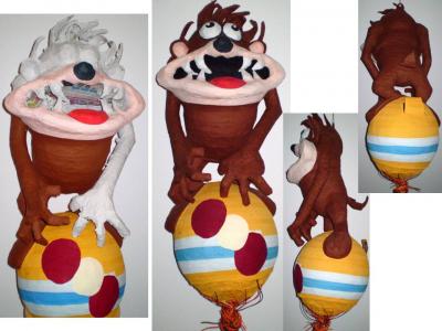 "Taz piñata" by Claudia Clemente