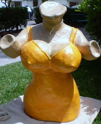 "Big breasted doll" by Claudia Clemente