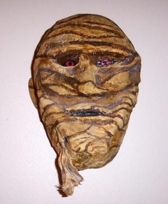 "The Mummy ( Wall Mask)" by Garry Slack