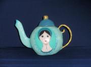 lady tea pot by Ilana Moshe