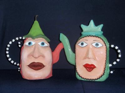 "tea pots" by Ilana Moshe