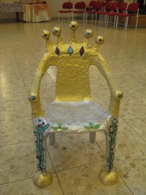 "birthday chair" by Shulamith Cohanim