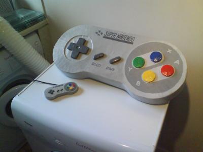 "Giant Super Nintendo Pad" by William Lockhart