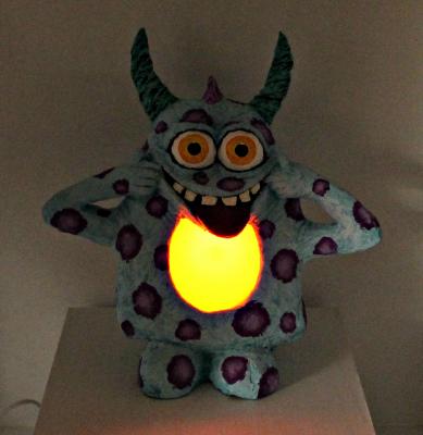 "Monster night light dark" by Philip Bell