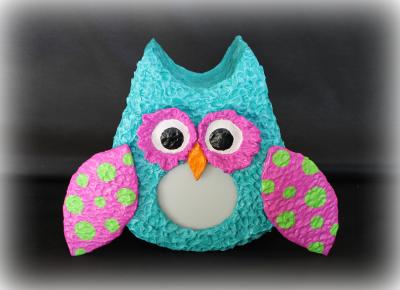 "Colorful Owl Night Light" by Philip Bell