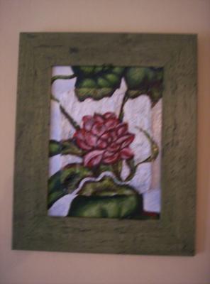 "Painting of Lotus Flower" by Michelle Isava