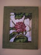 Painting of Lotus Flower by Michelle Isava