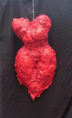 "Red Woman II" by Michelle Isava