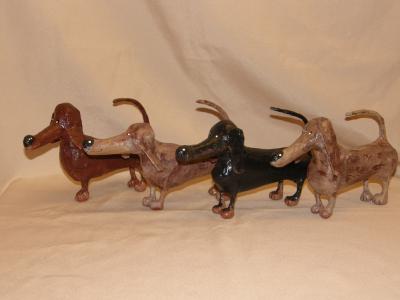 "Dachshunds" by Heidi Cox