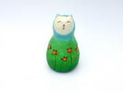 Ryan the paper mache cat by Anat Bar Am