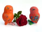 Tamashi Valentine Love Birds by Anat Bar Am