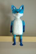 My Blue Fox, Maxwell by Holly St.Denis