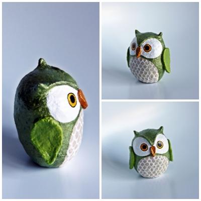 "Little Green Owl" by Holly St.Denis