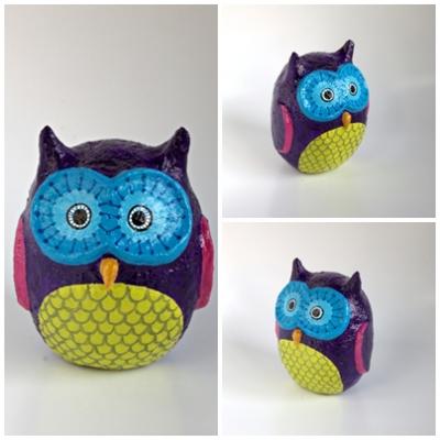 "Purple Owl" by Holly St.Denis