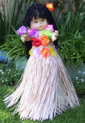 "Hula Girl - Piñata" by Loretta Nel