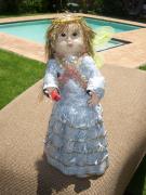 Christmas Angel Pinata by Loretta Nel