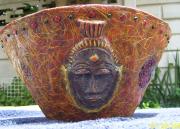 Deanna's Bowl Outside by Loretta Nel