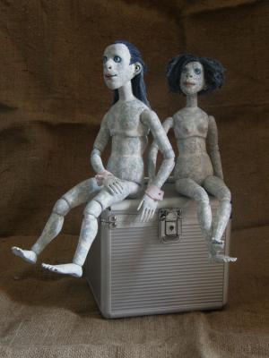 "ball-jointed dolls" by Olena Tsilujko