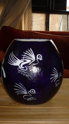 "Ethnic style vase" by Mirta Pastorino