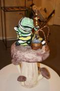 Hookah-smoking Caterpillar-- 24" x 14" by Gabriel Paolieri