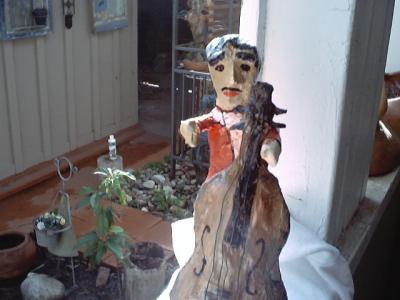 "Bass Player" by Raul Amparan-Holguin