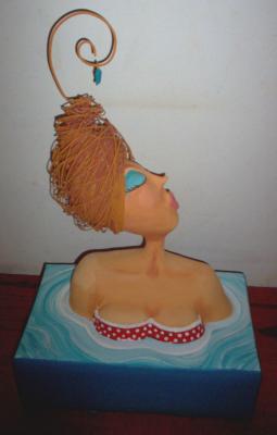 "Sculpture: Mermaid Buzios" by Adriana Di Macedo