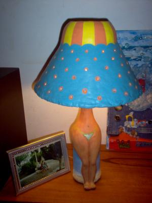 "Lamp: popozuda (front)" by Adriana Di Macedo