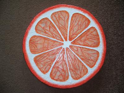 "Fruit Juicies-orange" by Shirley Byers (aka Skwirl)