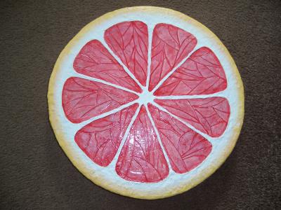 "Fruit Juicies-grapefruit" by Shirley Byers (aka Skwirl)