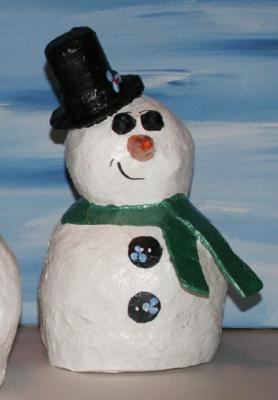 "Snowman" by Charisse Eaves