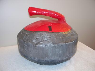 "Curling Rock" by Cliff Powlowski