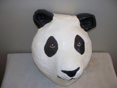 "Panda Mask" by Cliff Powlowski
