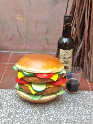 "Big Burger" by Sheryl Scharschmidt