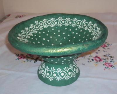 "green bowl" by Geula Harari