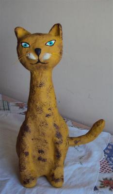 "cat" by Geula Harari