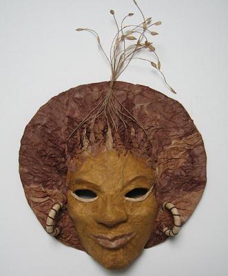 "Mask "Afrika"" by Martina Reis