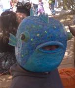 Fish Head mask by Laura Wacha