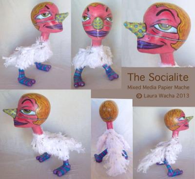 "The Socialite" by Laura Wacha