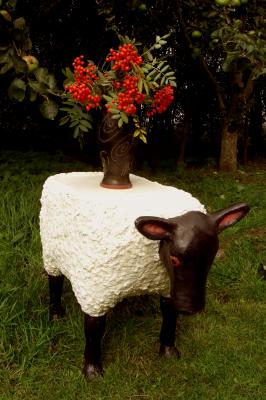 "Sheep table" by Jane Shirley